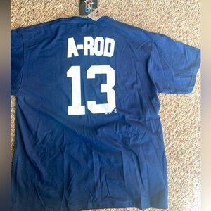 NWT-NY Yankees ARod tshirt Mens XL